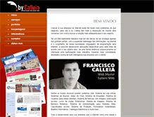 Tablet Screenshot of bycalleia.com.br